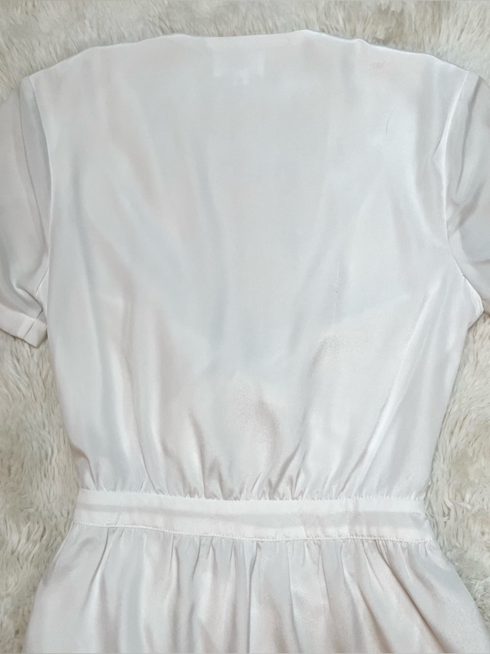 Superdown White Chiffon Tie Front Romper - Picture 8 of 15